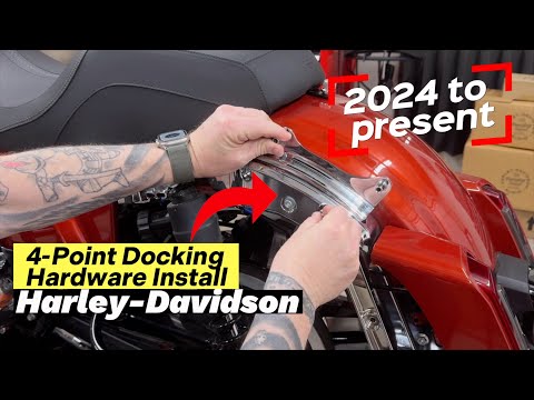 Quick & Easy: How to Install 4-Point Docking Hardware on Your Harley-Davidson-24 To Present