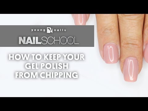 YN NAIL SCHOOL - HOW TO KEEP YOUR GEL POLISH FROM CHIPPING