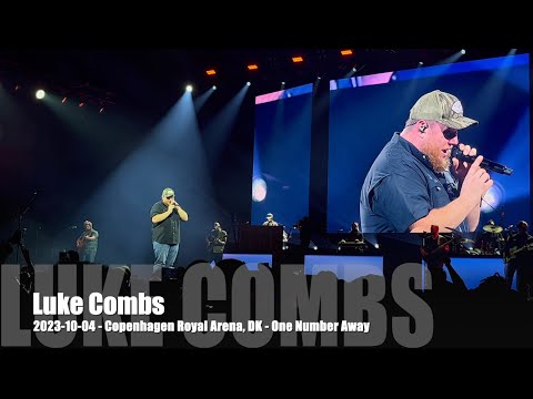 Luke Combs - One Number Away - 2023-10-04 - Copenhagen Royal Arena, DK