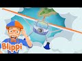 Blippi Blippi Sings The Sea Plane Song Educational Videos For Toddlers Cars For Children