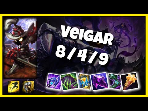 Veigar vs Jhin BR Challenger BOT (8/4/9) - v11.5
