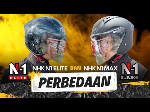 PERBEDAAN HELM NHK N1 MAX VS N1 ELITE || HELMPALUMURAH