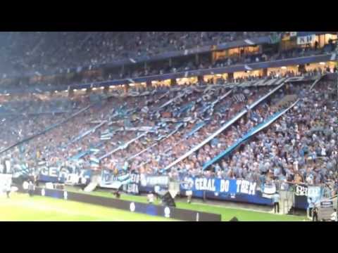 "Geral na Arena - Arena do Grêmio espetacular" Barra: Geral do Grêmio • Club: Grêmio