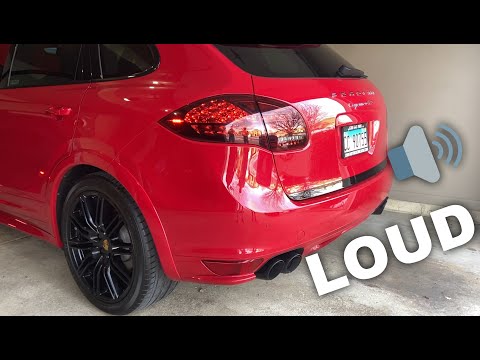 2014 Porsche Cayenne GTS Exhaust & Acceleration