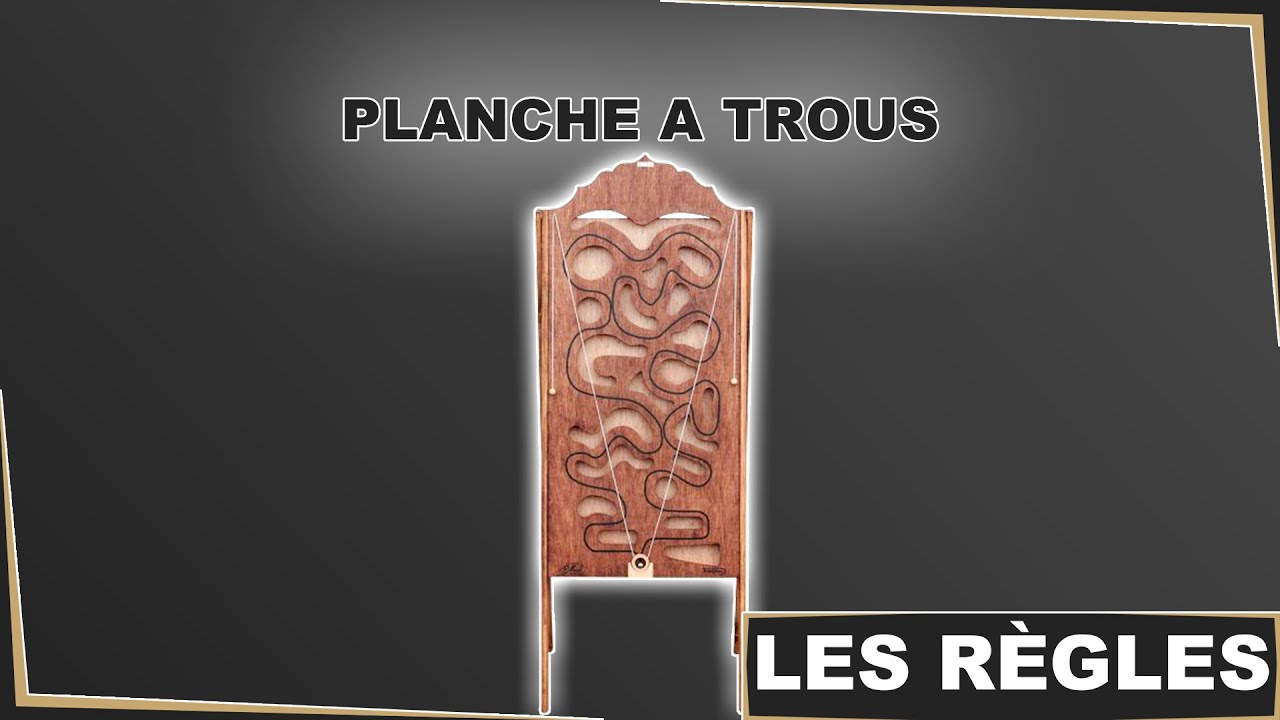 Planche a trou