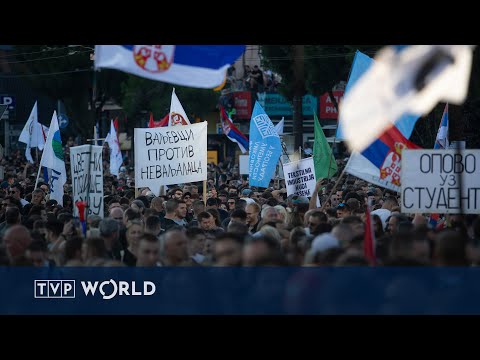 Serbia Arrests Protesters After Mass Demonstrations | TVP World News