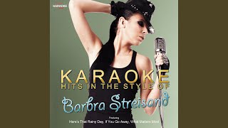Gentle Rain (In the Style of Barbara Streisand) (Karaoke Version)
