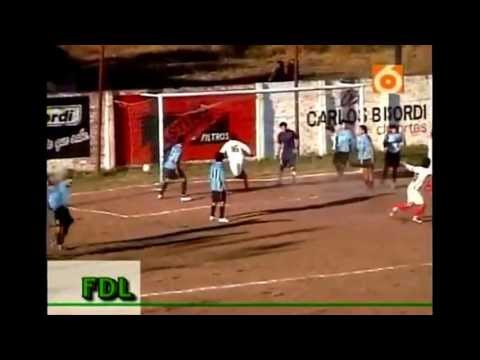 Resistencia Central gol Tom Perez a fontana