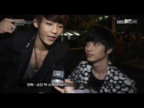 121019 - MC's Sungjae Minhyuk @ MTV "The Show"