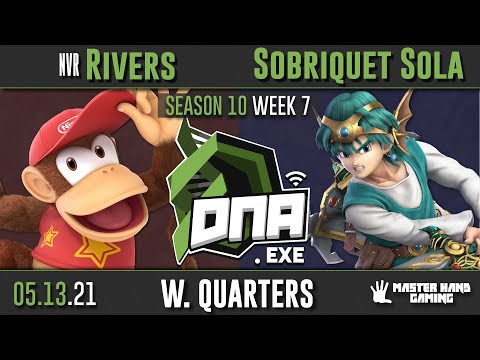 DNA.EXE S10:W7 - NVR | Rivers (Diddy Kong) Vs. Sobriquet Sola (Hero) - W Quarterfinals