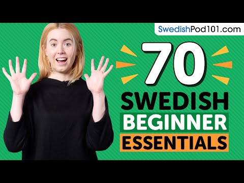 Learn Swedish: 70 Beginner Swedish Videos You Must Watch