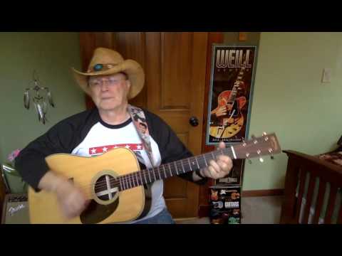2111 -  Choices  - George Jones vocal & acoustic guitar cover & chords