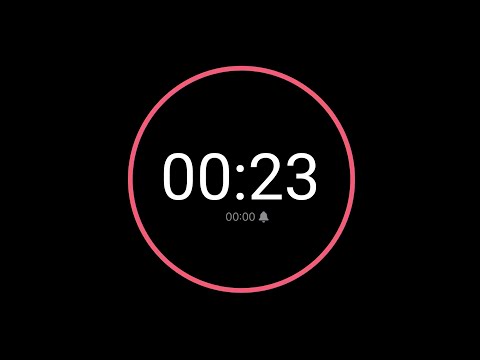23 Second Countdown Timer / iPhone Timer Style
