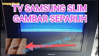 Download lagu Samsung slim TV service, half image mp3