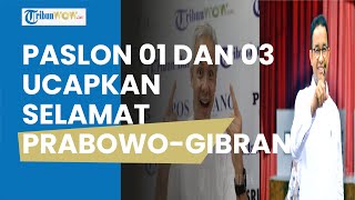 Paslon 01 dan Paslon 03 Ucapkan Kemenangan untuk Prabowo! Selamat Menunaikan Harapan Rakyat