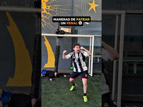 Maneras de PATEAR un PENAL 😂⚽️