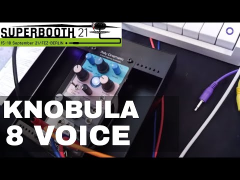 SUPERBOOTH 2021 - Knobula 8 Voice Poly Eurorack Module