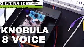 Video thumbnail for SUPERBOOTH 2021 - Knobula 8 Voice Poly Eurorack Module by sonicstate