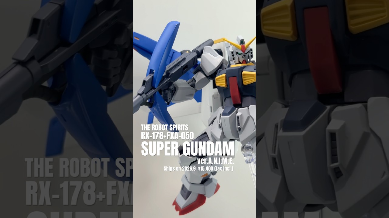 【ガンダム展示】ロボット魂 スーパーガンダム Gディフェンサーとの相性抜群！魂ネイションズストア東京にて #gundam #figure #robot魂 #秋葉原