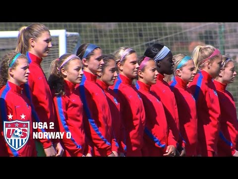 U-20 WNT vs. Norway: Highlights - March 5, 2015