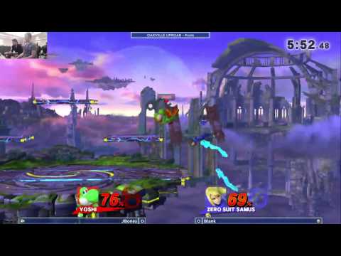 Oakville Uproar 3 - JBones (Yoshi) vs. Blank (ZSS) - Smash Wii U Pools