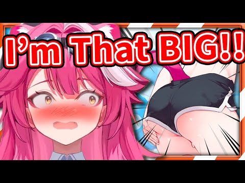 Raora Just Noticed How BIG They Made Her GYATT Look 【Raora Panthera / HololiveEN】