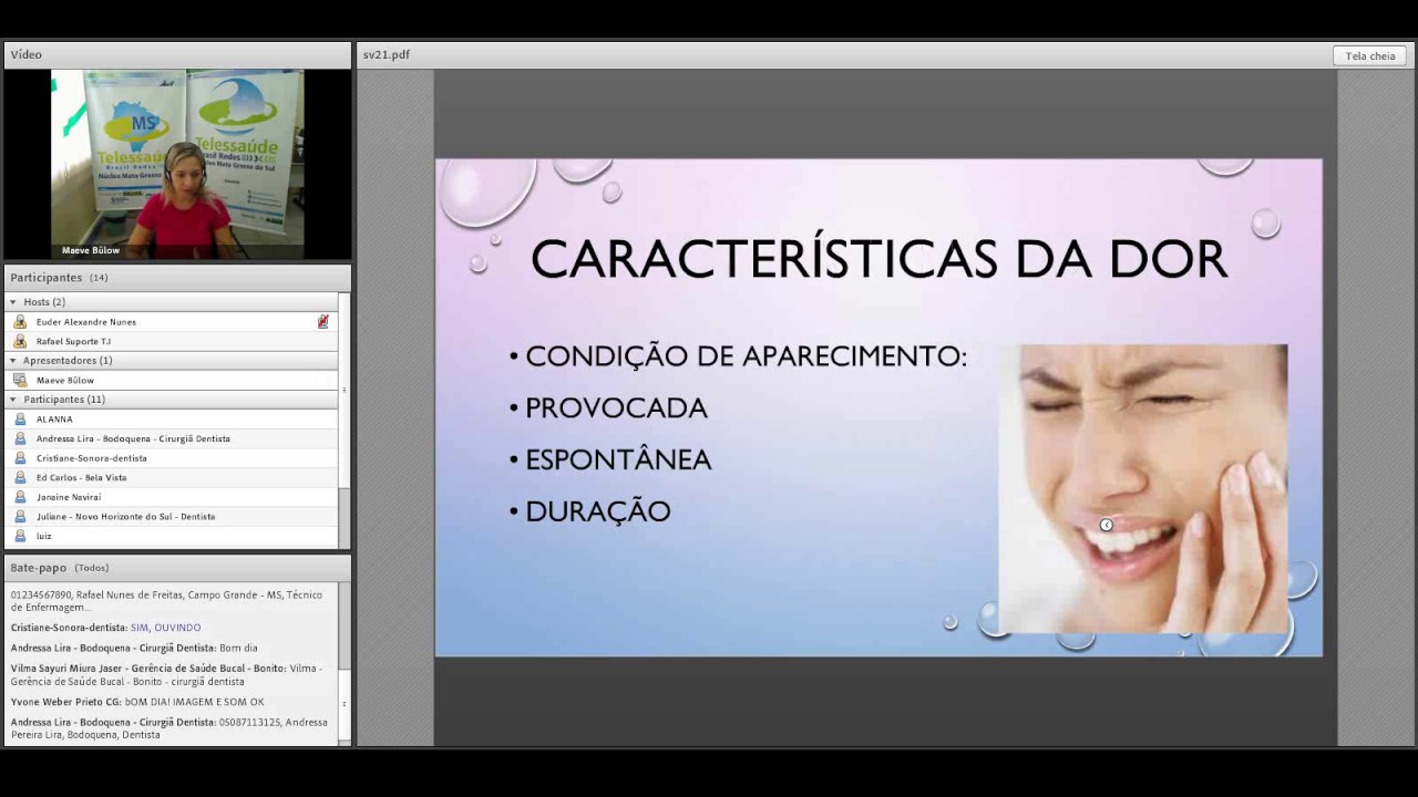 Web Aula Terapia pulpar em dentes decíduos