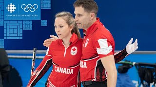 Homan, Morris steal victory over Czech Republic for Canada in mixed doubles | Beijing 2022 Olympics image