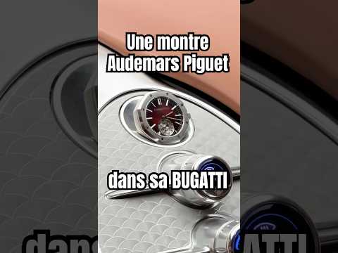 La montre Audemars Piguet de la Bugatti FKP Hommage #bugatti #supercars #automobile