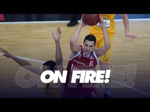 On Fire! Nikos Zisis erzielt im Schlussviertel 16 Punkte