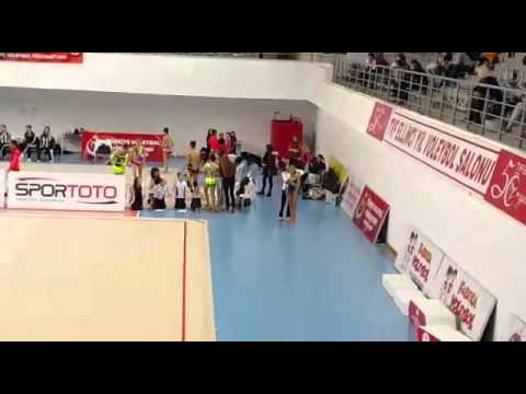 Zeynep Kırlı - Denge Cimnastik (İstanbul Okullar arası Şampiyonası 2016 - çember)