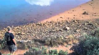 preview picture of video 'Port Augusta Rail Bridge + Inlet  April 2012'