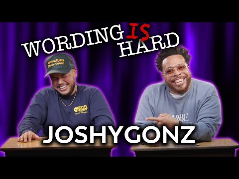 JoshyGonz Vs Tahir Moore - WORDING IS HARD!