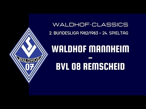 1982/83 | SV Waldhof Mannheim - BVL 08 Remscheid