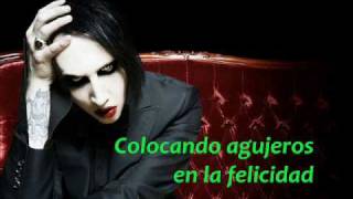Marilyn Manson - Putting Holes In Happiness - Con Subtítulos En Español