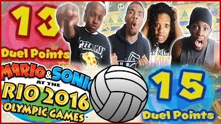 THE CRAZIEST VOLLEYBALL MATCH EVER SEEN! - Mario & Sonic Rio Olympics 2016 Gameplay