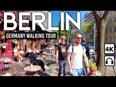BERLIN, Germany 🇩🇪 Summer 4K Walking Tour in Kreuzberg & Mitte ☀️