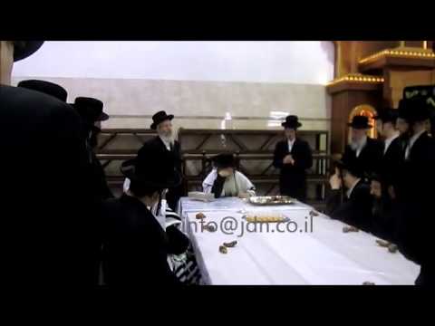 Nadvorna Yerushalayim Rebbe Commemorating Arizal's Yahrtzeit - 5 Menachem Av 5773