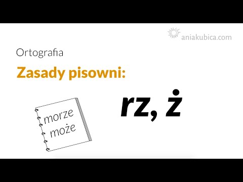 RZ i Ż (zasady pisowni)