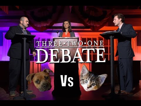 Cats Vs Dogs - 3 2 1 Debate!