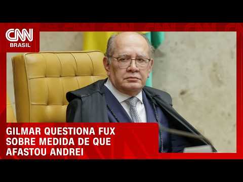 Gilmar Mendes questiona Fux sobre medida que afastou diretor da PF | CNN NOVO DIA