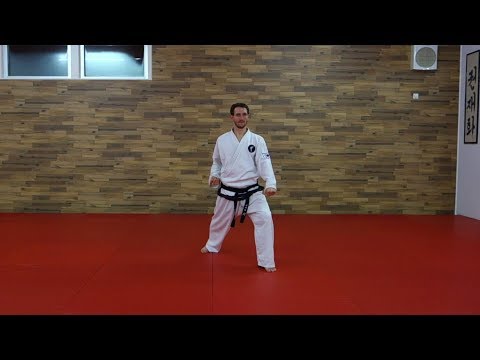 1. HYONG - CHON-JI - forward (slow) - Taekwondo Form