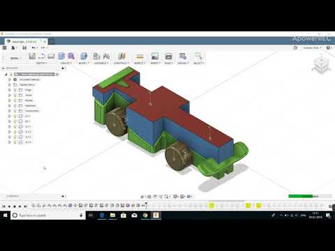 Guide for making a car on Fusion 360