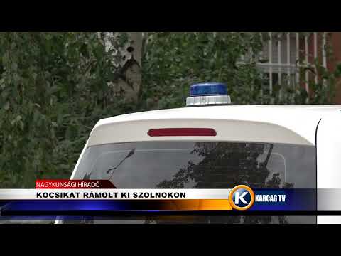 KOCSIKAT RÁMOLT KI SZOLNOKON