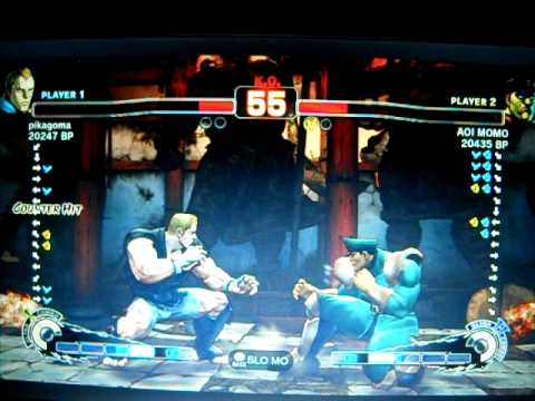 pikagoma [Abel] vs AOI MOMO [Bison] SSF4 Japanese Online Ranked Matches