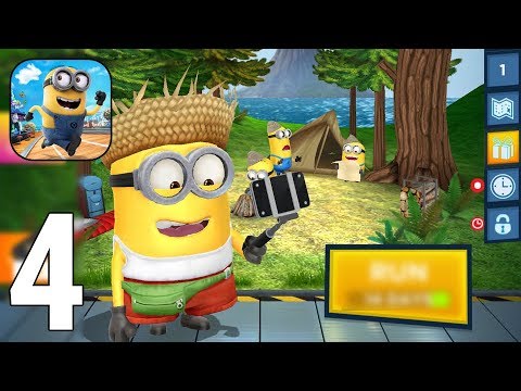 Despicable Me: Minion Rush Gameplay Walkthrough Part 4 - Special Mission The Volcano Map