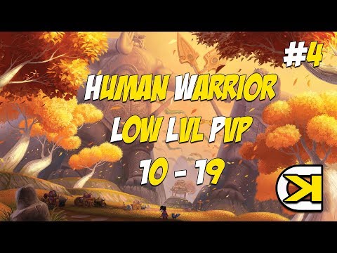 World of Warcraft - Low Level PvP (10-19) - Human Warrior - Warsong Gulch - EnPi - 1080p60