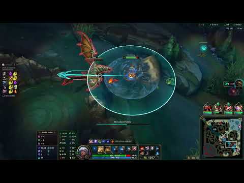 High elo Taliyah jungle gameplay vs Skarner