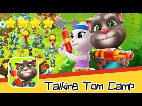 Talking Tom Camp PVP Day 9 Walkthrough Attack Now! Recommend index four stars