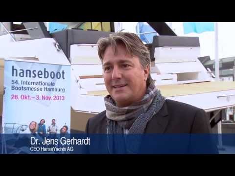 hanseboot 2013 - Aufbau der Sealine S450 am Jungfernstieg